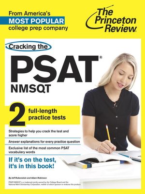 cover image of Cracking the PSAT/NMSQT with 2 Practice Tests